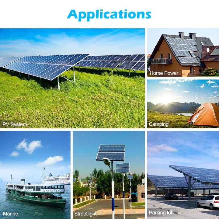 SunGoldPower 415W Monocrystalline Black PERC Solar Panels