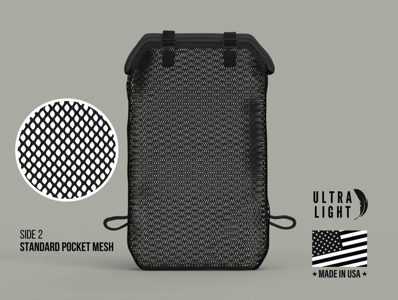 VAUCLUSE GEAR Ultralight Backpack Ventilation Frame & Sleeve
