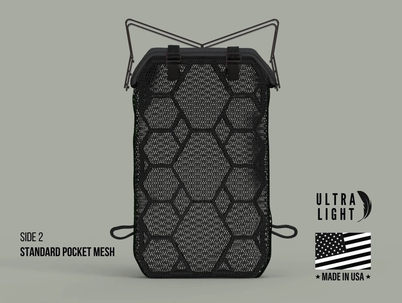 VAUCLUSE GEAR Ultralight Backpack Ventilation Frame & Sleeve