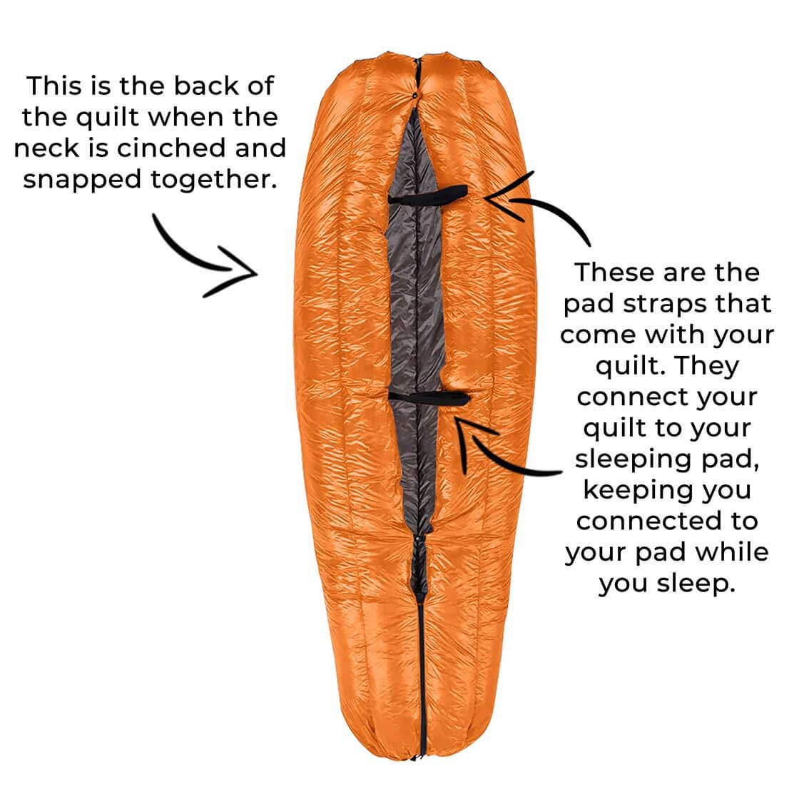 Enlightened Equipment Revelation Quilt 20°F / -6°C without draft collar