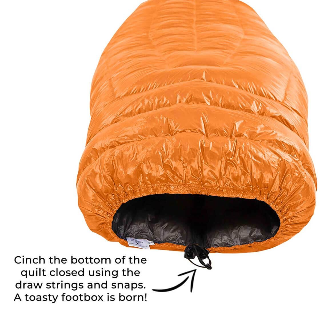 Enlightened Equipment Revelation Quilt 20°F / -6°C without draft collar