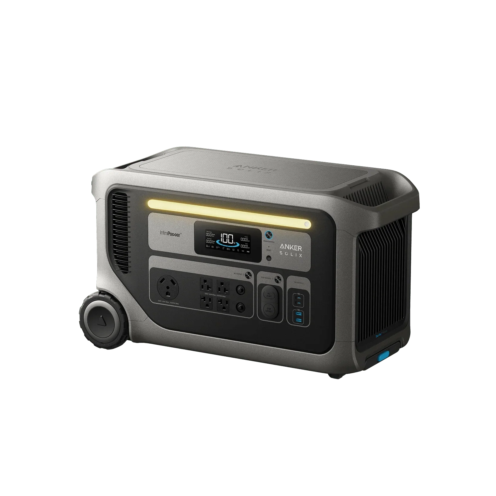 Anker SOLIX F3000 Solar Generator + 400W Portable Solar Panel Kits