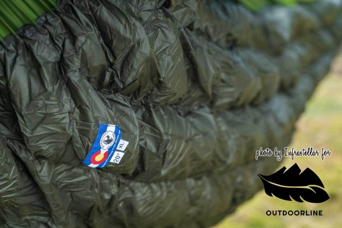 Warbonnet 20°F (-6°C) Wooki XL underquilt