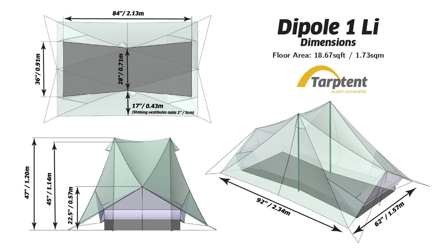 TARPTENT Dipole 1 Li