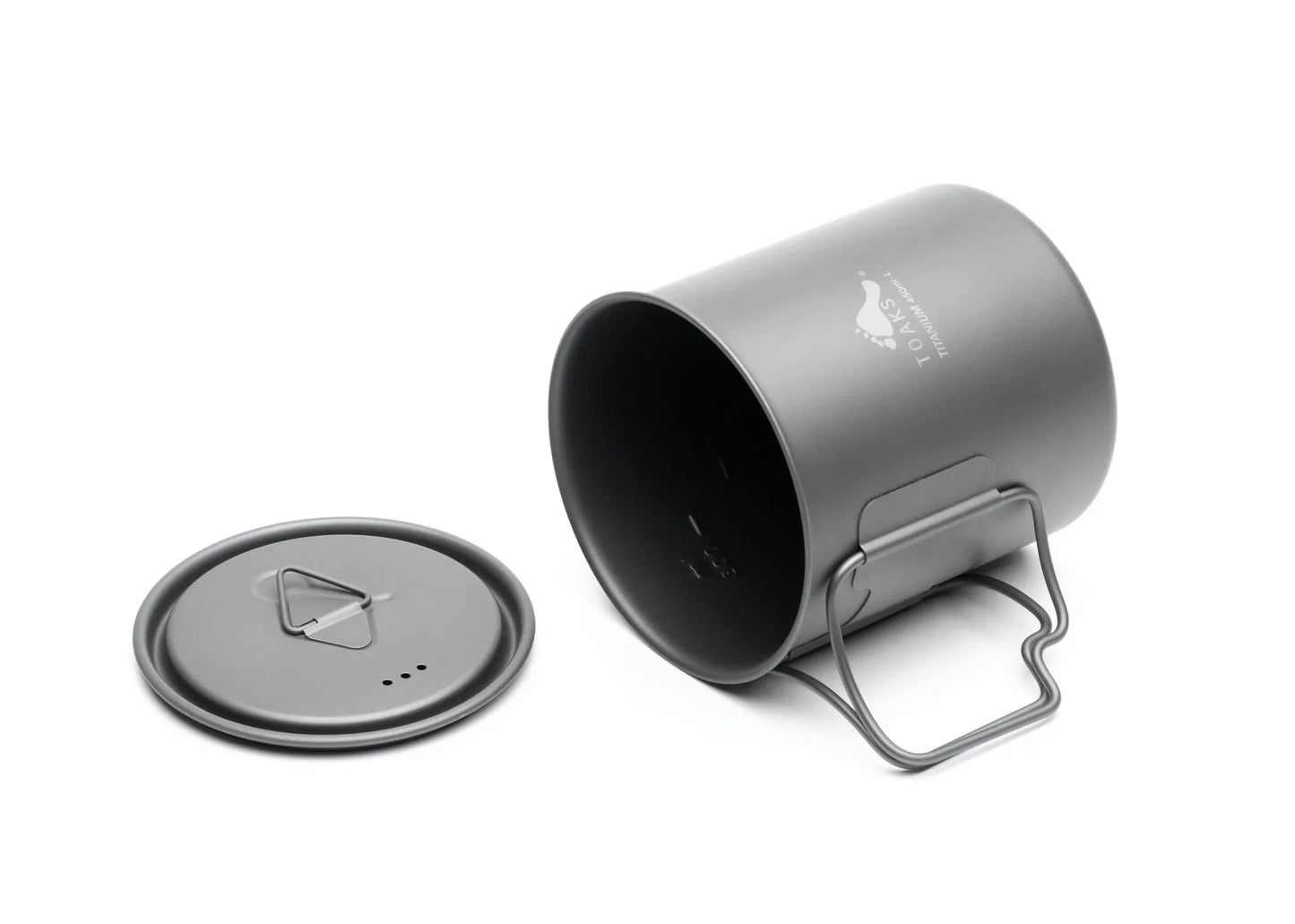 TOAKS Ultralight Titanium 450ml Cup with Lid