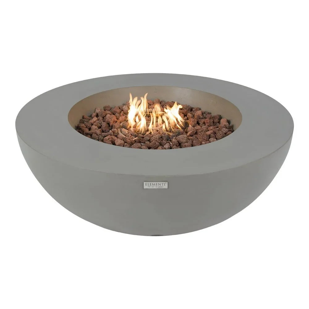 Orren Ellis Lunar Bowl / Roca Outdoor Concrete Fires Pits