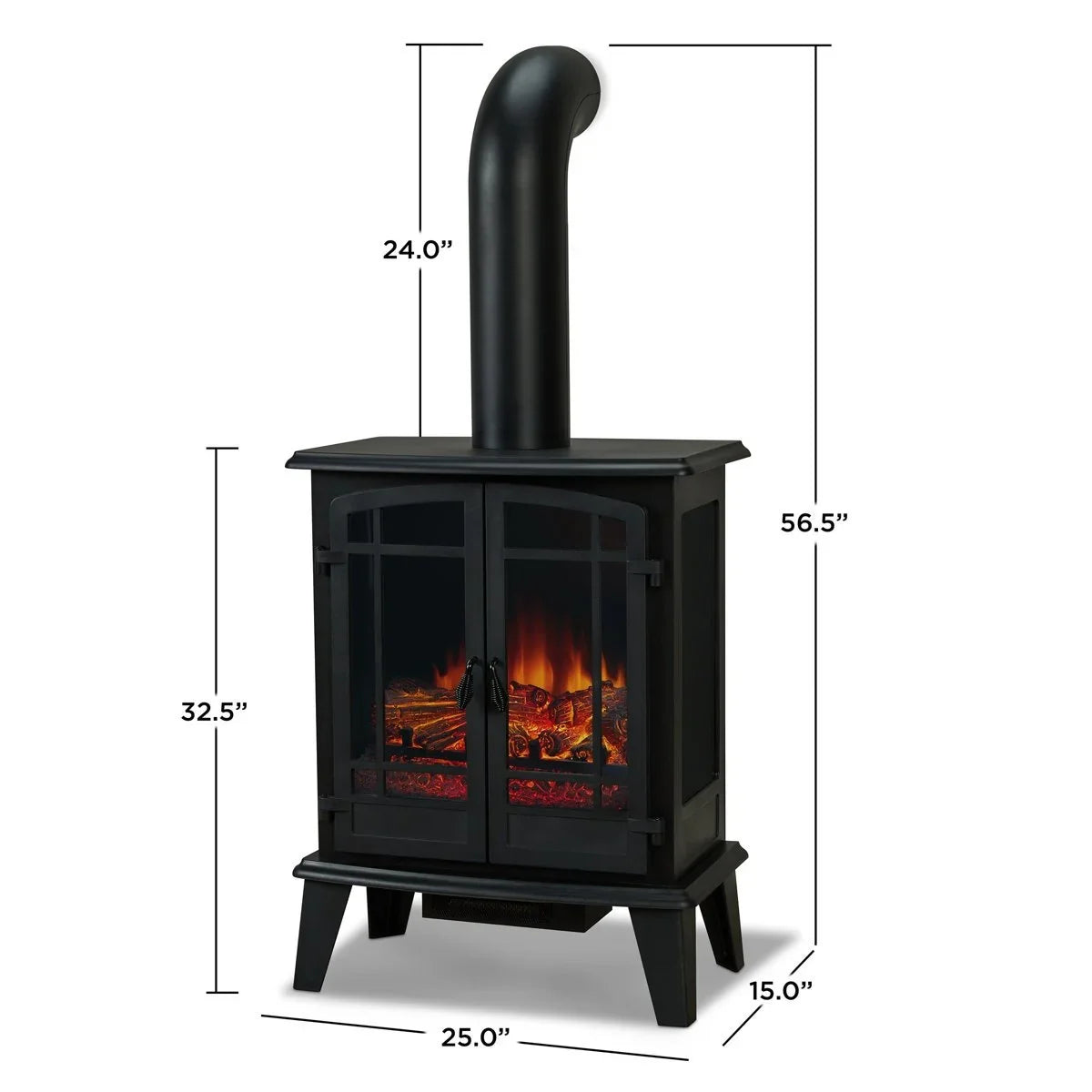 Real Flame Foster 25″ Electric Fireplaces.