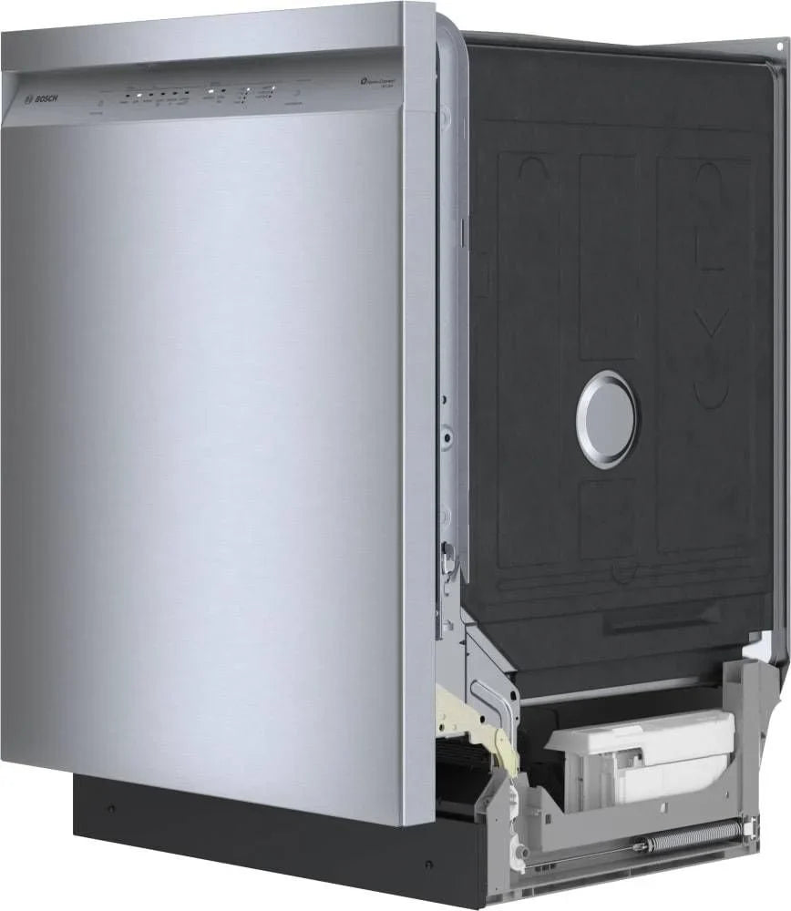Bosch SHE41CM5N 300 Series 24″ Dishwashers 48 db – Recessed Handle, Stainless Steels