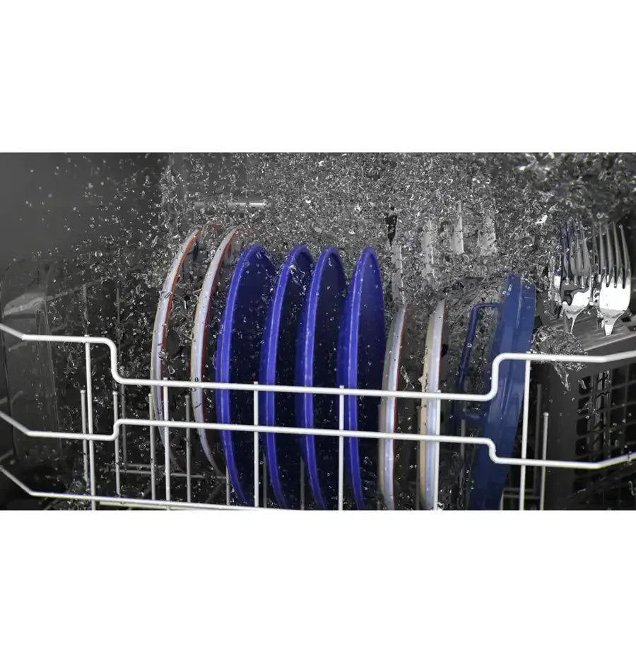 GE – 24″ Top Control Built-In Hybrid Tub Dishwashers with Dry Boost – Stainless Steels