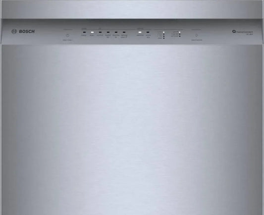 Bosch SHE41CM5N 300 Series 24″ Dishwashers 48 db – Recessed Handle, Stainless Steels