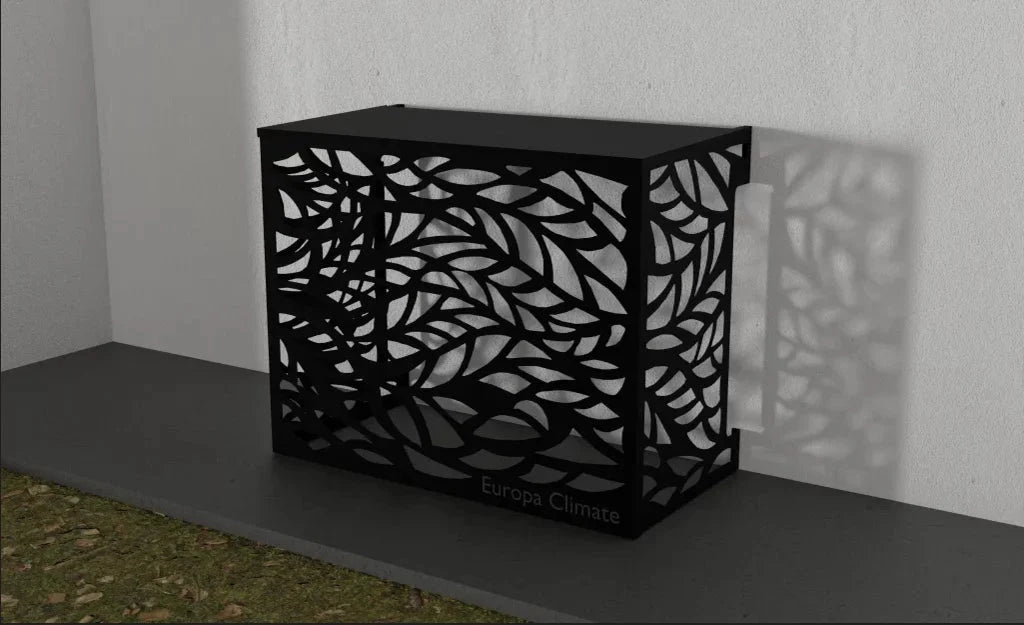 Air conditioning cover design leaf