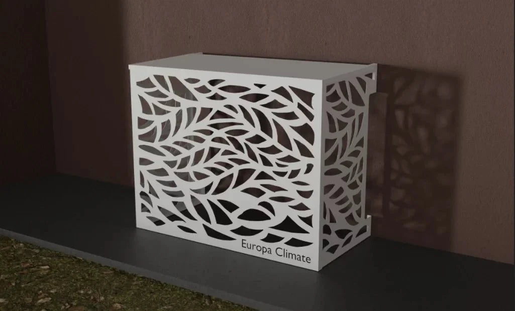 Air conditioning cover design leaf