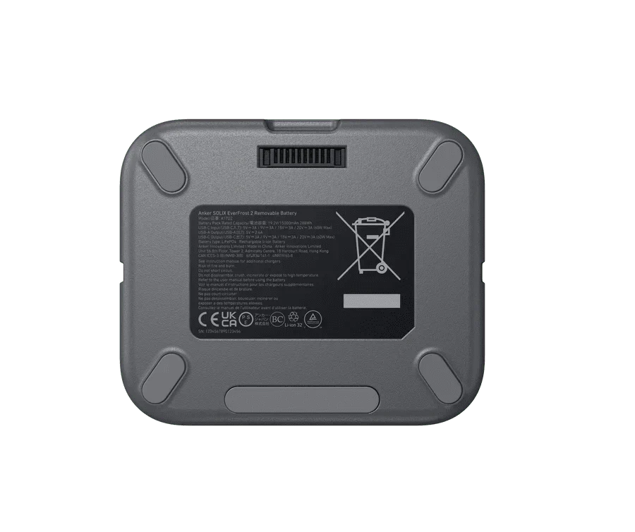 Anker SOLIX EverFrost 2 40L Electric Cooler (42QT) With 288Wh Battery