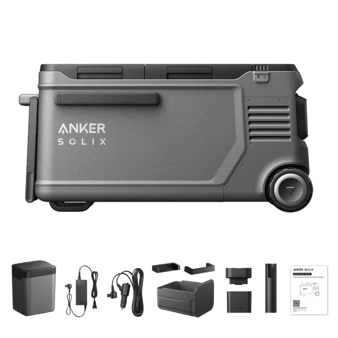 Anker SOLIX EverFrost 2 58L Electric Cooler (61QT) With 288Wh Battery