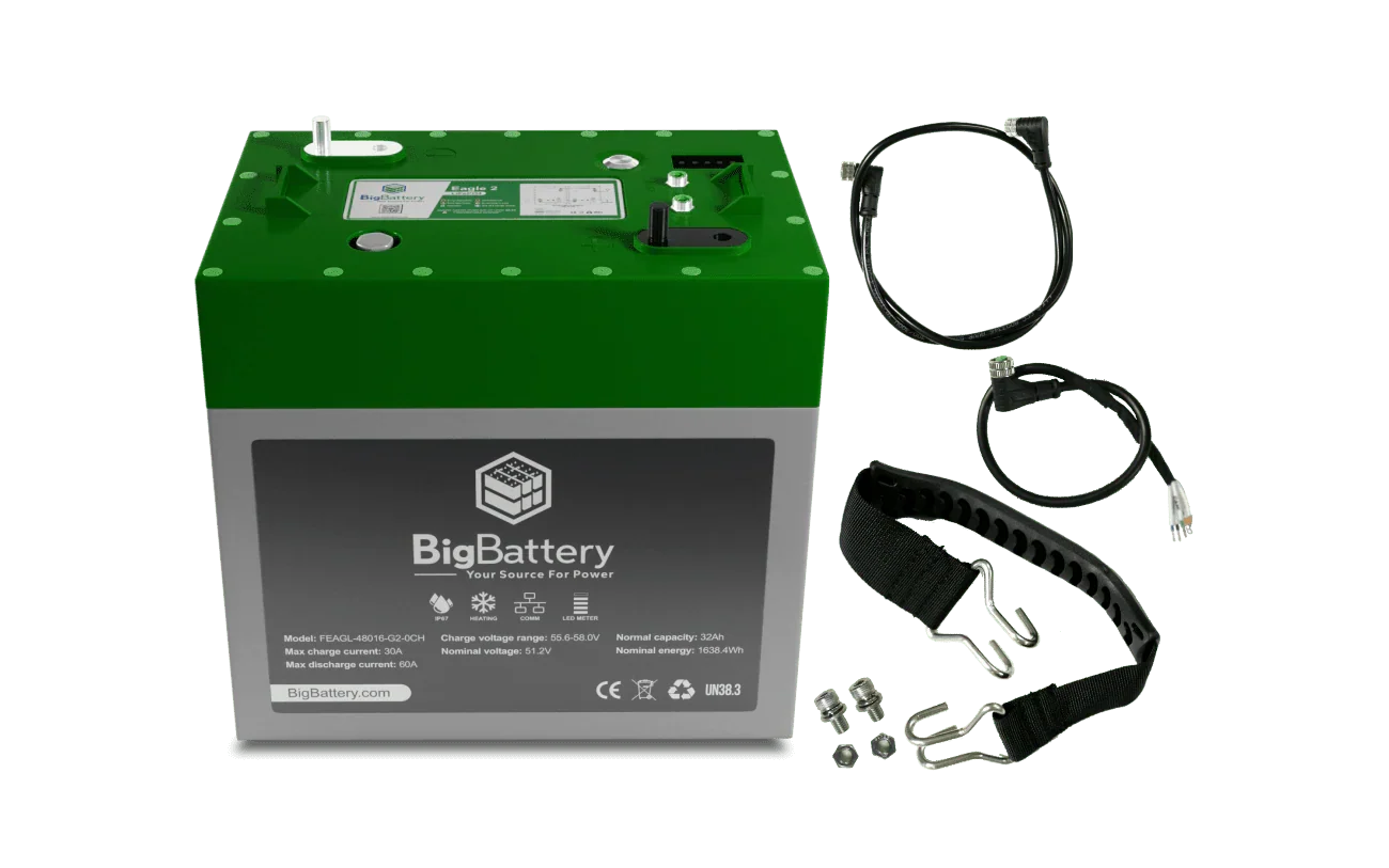 BigBattery 48V EAGLE 2 LiFePO4 Kit