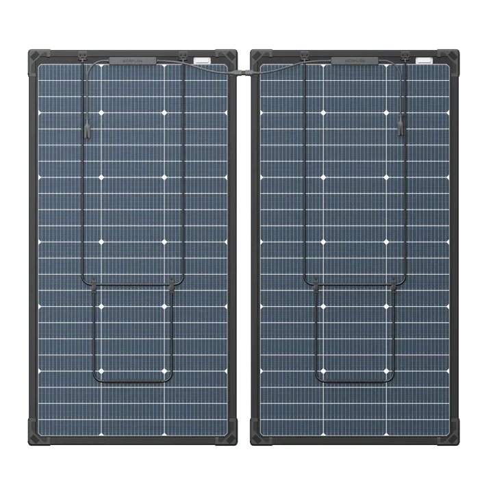 EcoFlow 4 x 125W Bifacial Modular Monocrystalline Solar Panel
