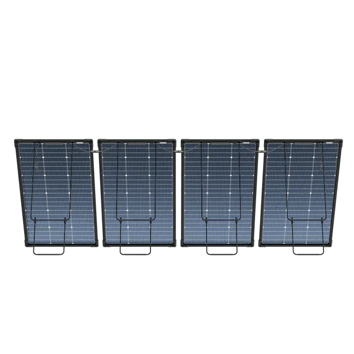 EcoFlow 4 x 125W Bifacial Modular Monocrystalline Solar Panel