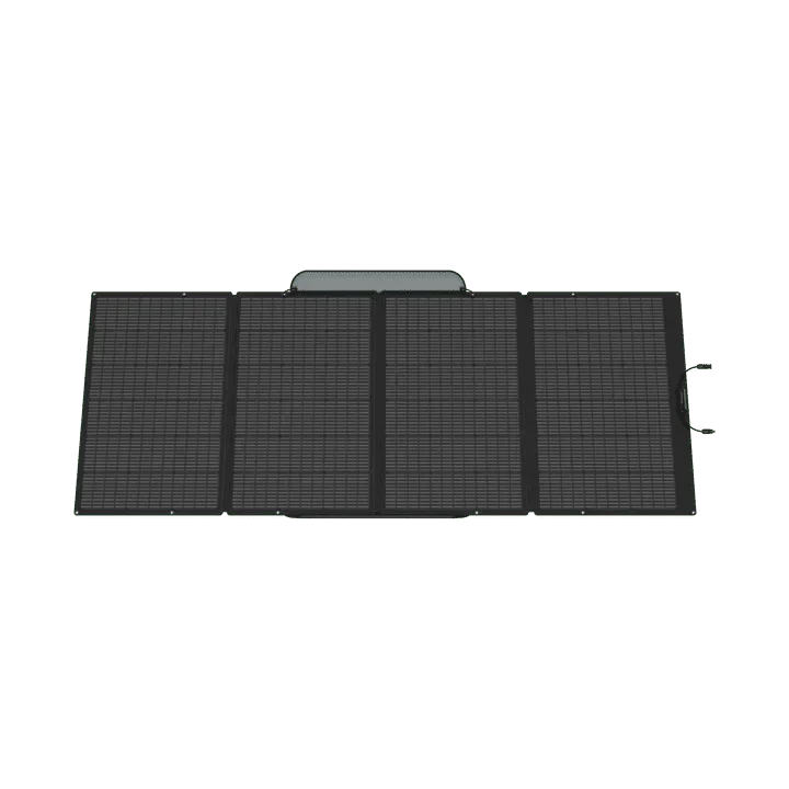 EcoFlow DELTA Pro + 400W Portable Solar Panel + Transfer Switch