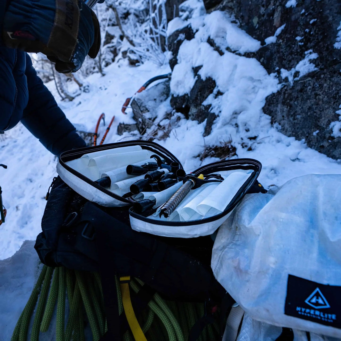 Hyperlite Mountain Gear Prism Ice Screw Case