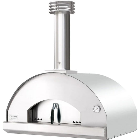 Fontana Forni Mangiafuoco Woods-Fired Pizza Ovens – Stainless – FTMF-S