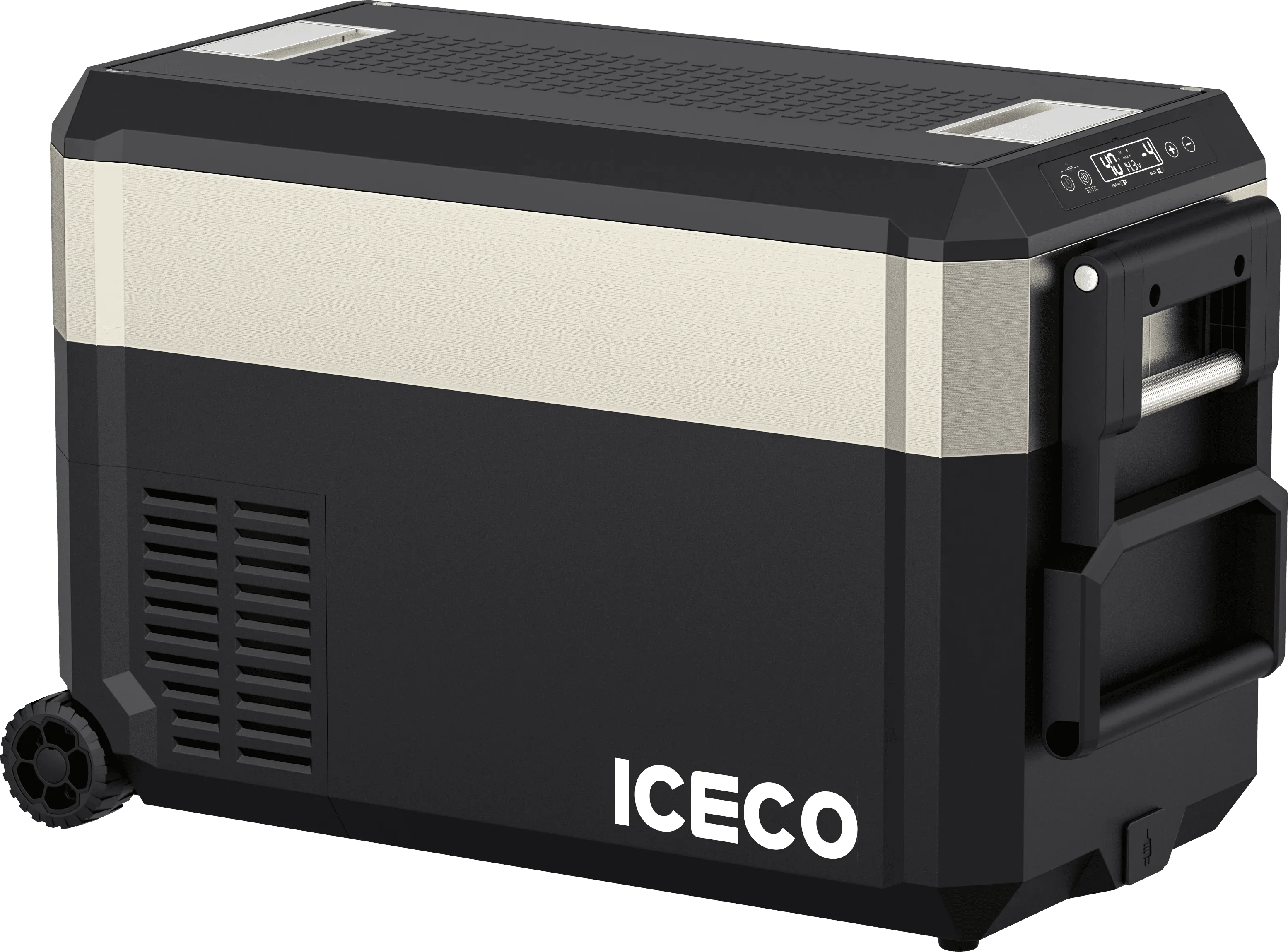 ICECO JP40 Pro 39QT 37L Dual Zone Wheeled Portable Freezer