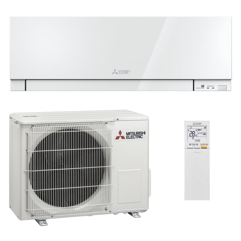 Wall Split AC Air Conditioner Mitsubishi Electric MSZ-EF25VGKW/MUZ-EF25VG