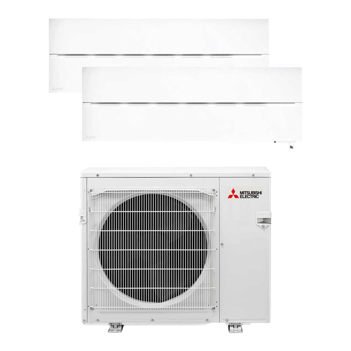 Multi Split Air Conditioner Mitsubishi Electric Hyper Heating MXZ-2F53VGHZ(HH) + 2x MSZ-LN25VG2W
