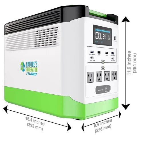 Natures Generator Lithium 1800 Gold WE