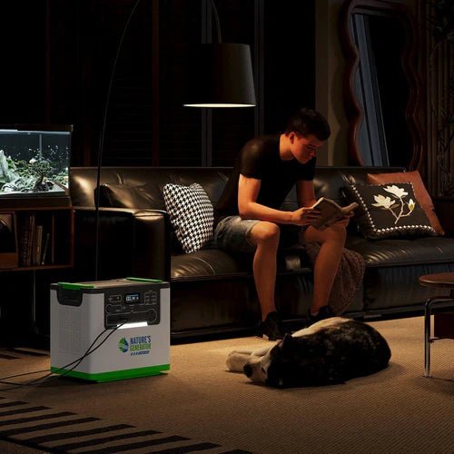 Natures Generator Lithium 3600 Solar Generator With 2 x 100W Monocrystalline Solar Panel